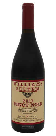 Williams Selyem Pinot Noir Bucher Vineyard Russian River Valley 2017 750ml - 1