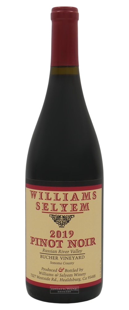 Williams Selyem Pinot Noir Bucher Vineyard Russian River Valley 2019 750ml - 1
