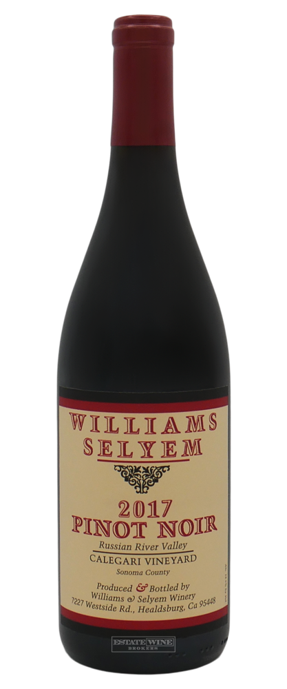 Williams Selyem Pinot Noir Calegari Vineyard Russian River Valley 2017 750ml - 1