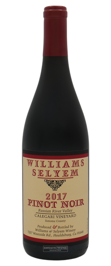 Williams Selyem Pinot Noir Calegari Vineyard Russian River Valley 2017 750ml - 1