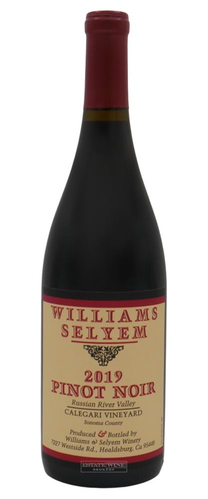 Williams Selyem Pinot Noir Calegari Vineyard Russian River Valley 2019 750ml - 1