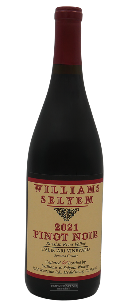 Williams Selyem Pinot Noir Calegari Vineyard Russian River Valley 2021 750ml - 1