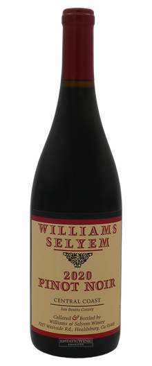 Williams Selyem Pinot Noir Central Coast San Benito County 2019 750ml - 1