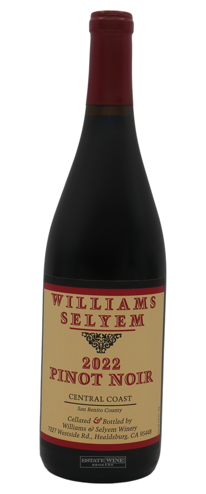 Williams Selyem Pinot Noir Central Coast San Benito County 2022 750ml - 1
