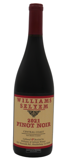 Williams Selyem Pinot Noir Central Coast San Benito County 2021 750ml - 1