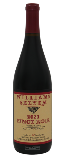 Williams Selyem Pinot Noir Cohn Vineyard Sonoma Coast 2021 750ml - 1