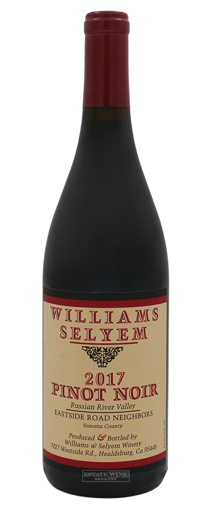 Williams Selyem Pinot Noir Eastside Road Neighbors Russian River Valley 2017 750ml - 1