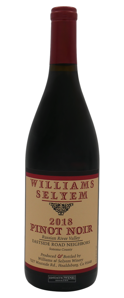Williams Selyem Pinot Noir Eastside Road Neighbors Russian River Valley 2018 750ml - 1