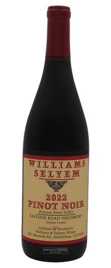 Williams Selyem Pinot Noir Eastside Road Neighbors Russian River Valley 2022 750ml - 1