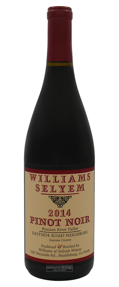 Williams Selyem Pinot Noir Lewis MacGregor Estate Russian River Valley 2014 750ml - 1
