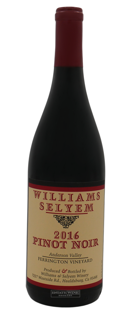 Williams Selyem Pinot Noir Ferrington Vineyard Anderson Valley 2016 750ml - 1