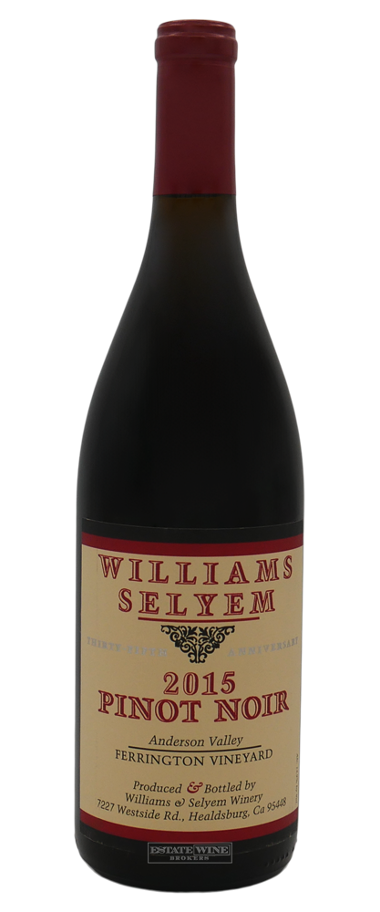 Williams Selyem Pinot Noir Ferrington Vineyard Anderson Valley 2015 750ml - 1