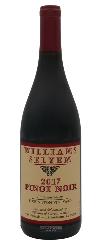 Williams Selyem Pinot Noir Ferrington Vineyard Anderson Valley 2017 750ml - 1