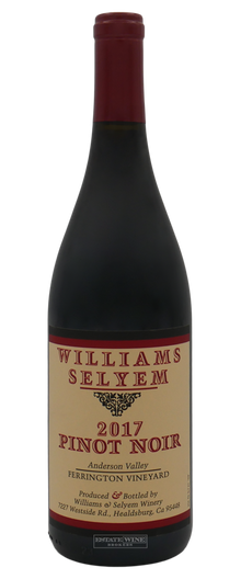 Williams Selyem Pinot Noir Ferrington Vineyard Anderson Valley 2017 750ml - 1