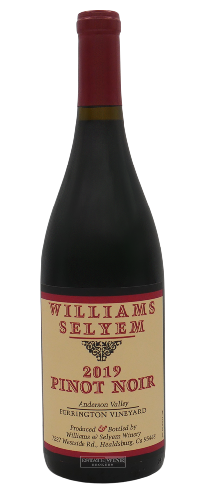 Williams Selyem Pinot Noir Ferrington Vineyard Anderson Valley 2019 750ml - 1