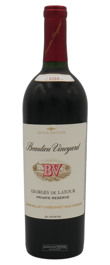 Beaulieu Vineyard BV Cabernet Sauvignon Private Reserve 1989 750ml - 1