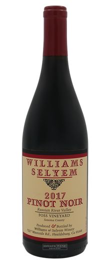 Williams Selyem Pinot Noir Foss Vineyard Russian River Valley 2017 750ml - 1