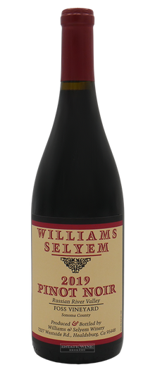 Williams Selyem Pinot Noir Foss Vineyard Russian River Valley 2019 750ml - 1