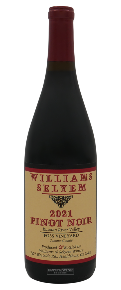 Williams Selyem Pinot Noir Foss Vineyard Russian River Valley 2021 750ml - 1