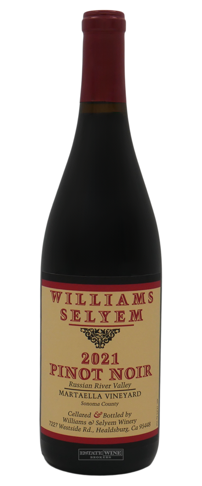 Williams Selyem Pinot Noir Martaella Vineyard Russian River Valley 2021 750ml - 1