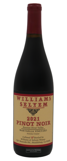 Williams Selyem Pinot Noir Martaella Vineyard Russian River Valley 2021 750ml - 1
