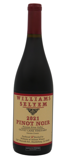 Williams Selyem Pinot Noir Olivet Lane Vineyard Russian River Valley 2021 750ml - 1