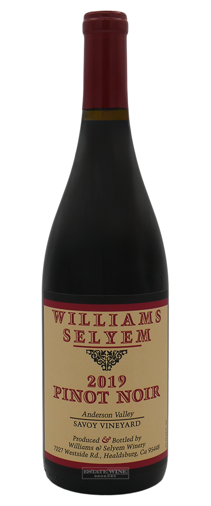 Williams Selyem Pinot Noir Savoy Vineyard Anderson Valley 2019 750ml - 1