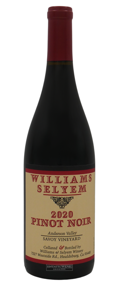 Williams Selyem Pinot Noir Savoy Vineyard Anderson Valley 2020 750ml - 1