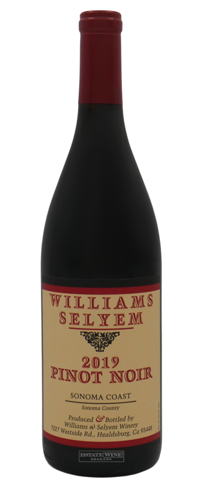 Williams Selyem Pinot Noir Sonoma Coast 2019 750ml - 1