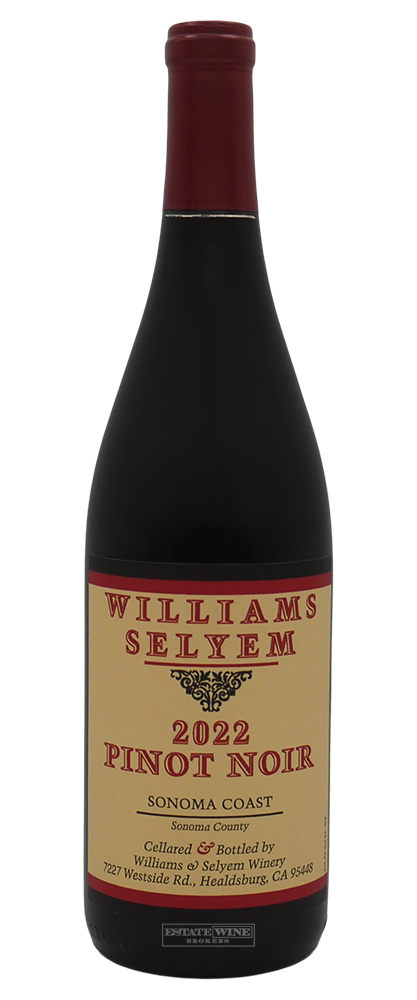 Williams Selyem Pinot Noir Sonoma Coast 2022 750ml - 1