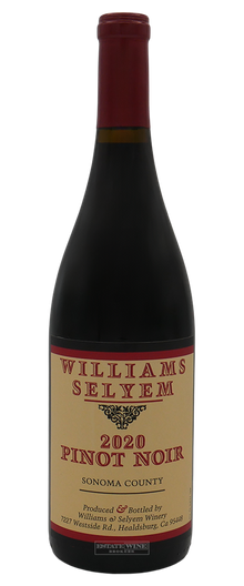 Williams Selyem Pinot Noir Sonoma County 2020 750ml - 1