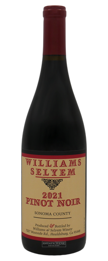 Williams Selyem Pinot Noir Sonoma County 2021 750ml - 1
