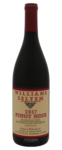 Williams Selyem Pinot Noir Westside Road Neighbors Russian River Valley 2017 750ml - 1