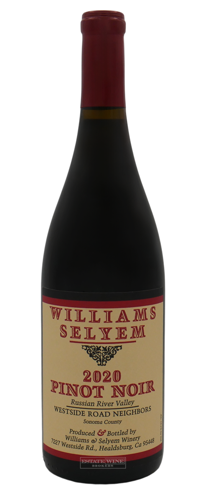 Williams Selyem Pinot Noir Westside Road Neighbors Russian River Valley 2020 750ml - 1