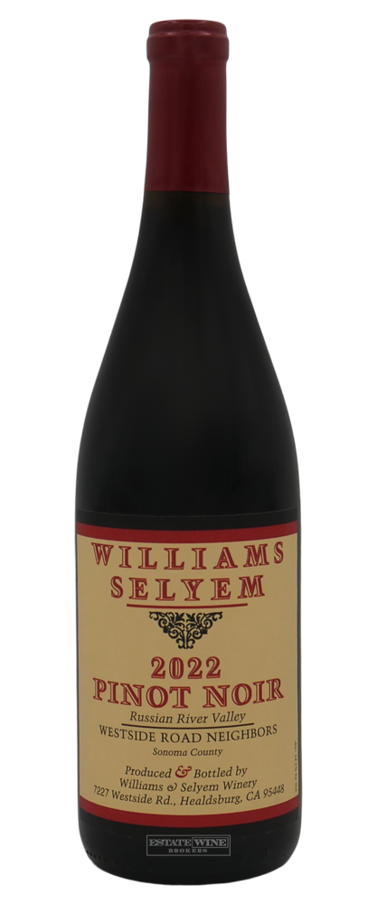 Williams Selyem Pinot Noir Westside Road Neighbors Russian River Valley 2022 750ml - 1