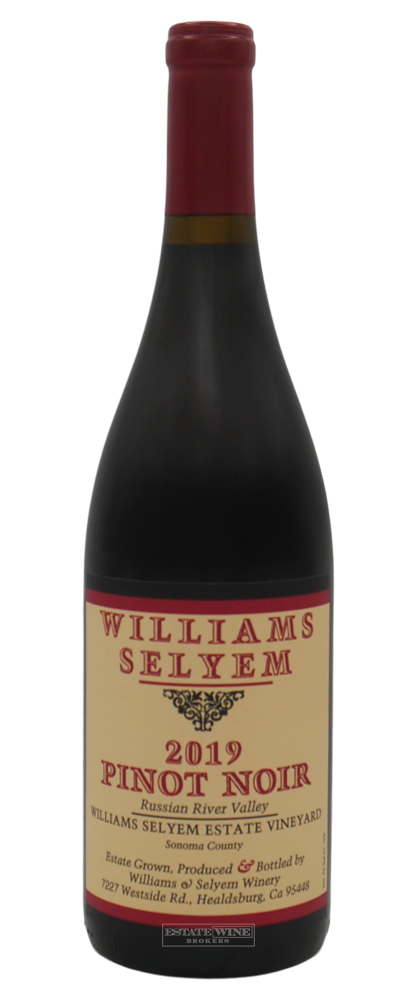 Williams Selyem Pinot Noir Williams Selyem Estate Russian River Valley 2019 750ml - 1