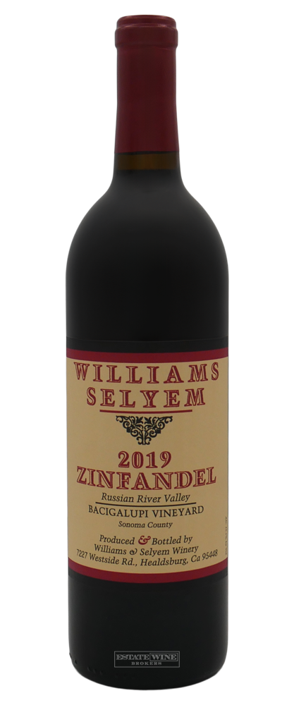 Williams Selyem Zinfandel Bacigalupi Vineyard Russian River Valley 2019 750ml - 1