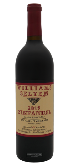 Williams Selyem Zinfandel Bacigalupi Vineyard Russian River Valley 2019 750ml - 1