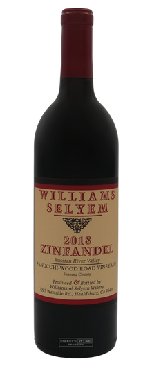 Williams Selyem Zinfandel Fanucchi Wood Road Vineyard Russian River Valley 2018 750ml - 1