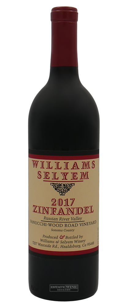 Williams Selyem Zinfandel Fanucchi Wood Road Vineyard Russian River Valley 2017 750ml - 1
