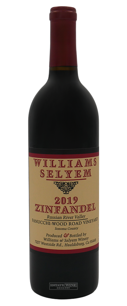 Williams Selyem Zinfandel Fanucchi Wood Road Vineyard Russian River Valley 2019 750ml - 1