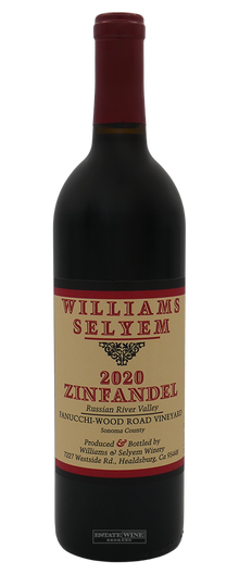 Williams Selyem Zinfandel Fanucchi Wood Road Vineyard Russian River Valley 2020 750ml - 1