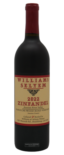 Williams Selyem Zinfandel Fanucchi Wood Road Vineyard Russian Rivery Valley 2022 750ml - 1