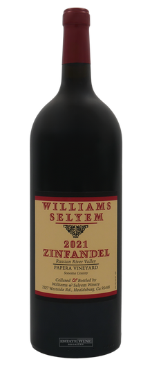 Williams Selyem Zinfandel Papera Vineyard Russian River Valley 2021 1500ml - 1