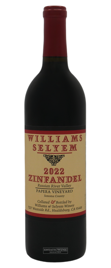 Williams Selyem Zinfandel Papera Vineyard Russian River Valley 2022 750ml - 1