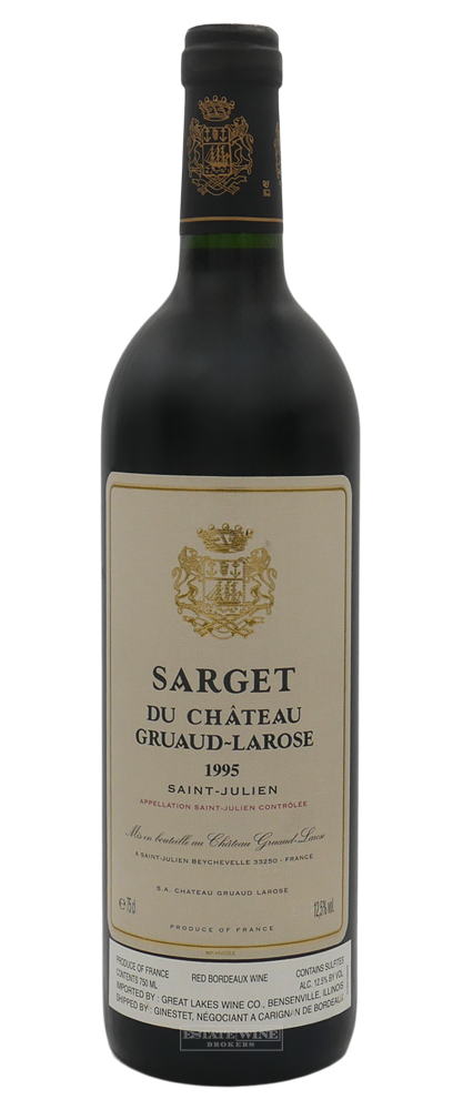 Gruaud Larose Sarget du Gruaud Larose 1995 750ml - 1