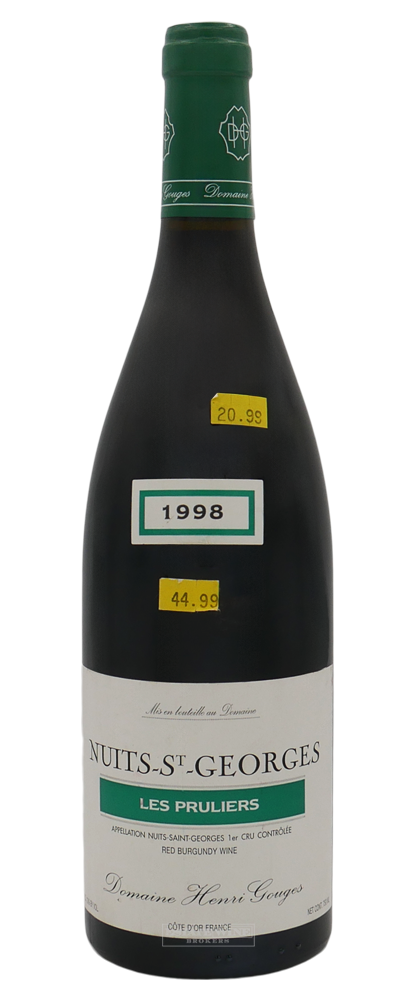 Henri Gougue Nuits St Georges Les Pruliers 1er Cru 1998 750ml - 1