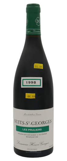 Henri Gougue Nuits St Georges Les Pruliers 1er Cru 1998 750ml - 1