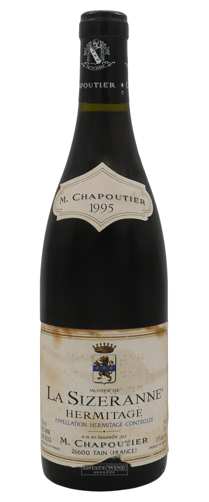 M. Chapoutier Hermitage Sizeranne 1995 750ml[Damaged Label] - 1