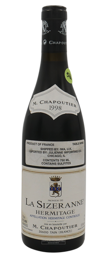 M. Chapoutier Hermitage Sizeranne 1998 750ml - 1
